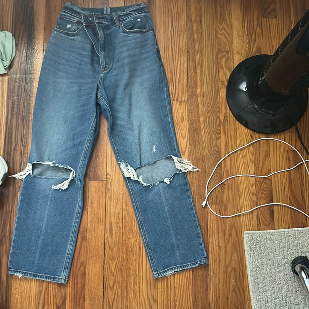 Abercrombie ultra high-rise 90s jeans